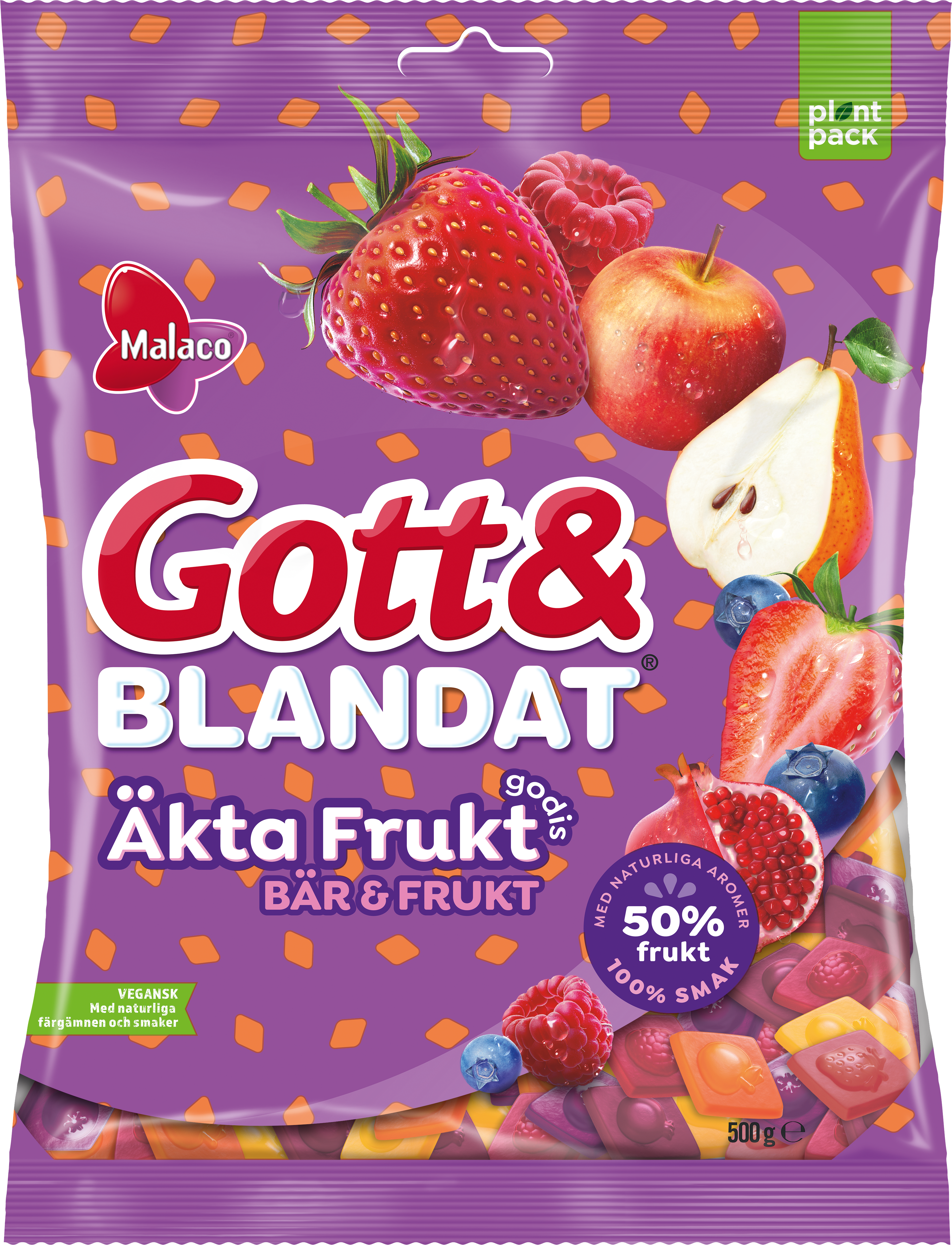 Gott & Blandat Äkta Fruktgodis